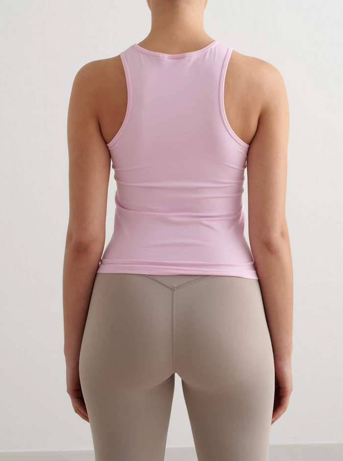 Soft Basic Singlet in Cotton Candy