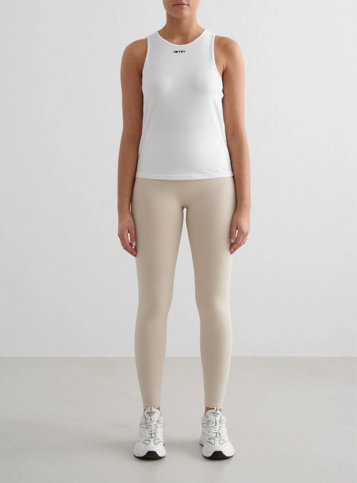 Soft Basic Singlet in White