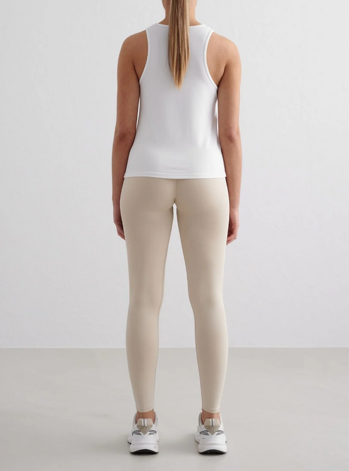 Soft Basic Singlet in White