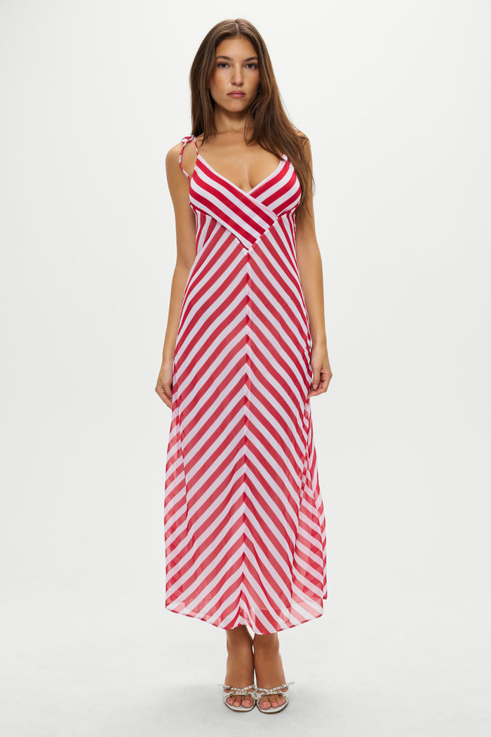 Somer Midi Dress - Somer Stripe
