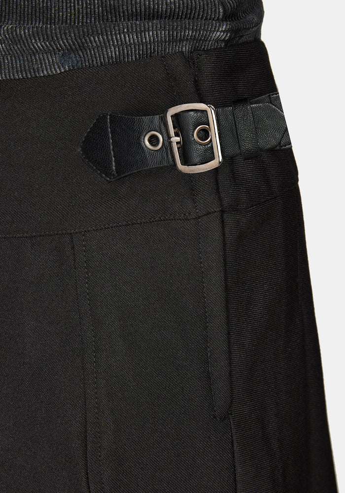 Soraya Buckle Mini Skirt