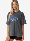 Sports Club Washed Boyfriend T-Shirt