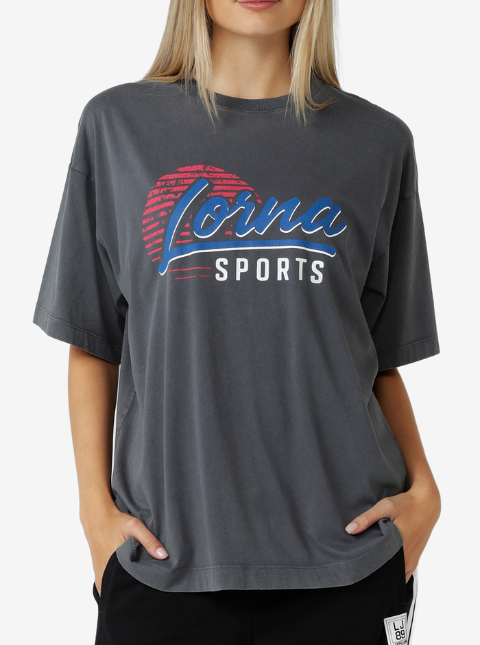 Sports Club Washed Boyfriend T-Shirt