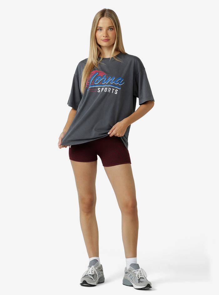 Sports Club Washed Boyfriend T-Shirt