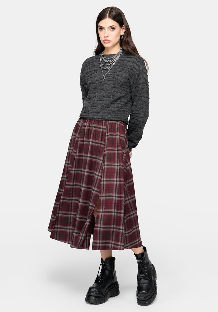 Stormi Wave Stripe Knit Sweater