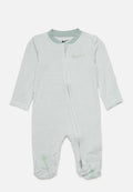 Striped Footed Coverall Infants