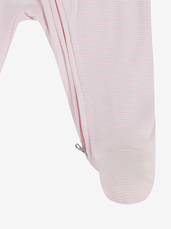 Striped Footed Coverall Infants
