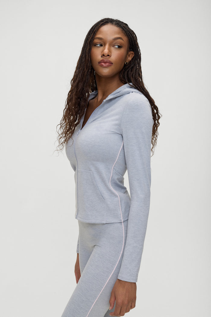 Studio Zip Up Jacket Sunset Match