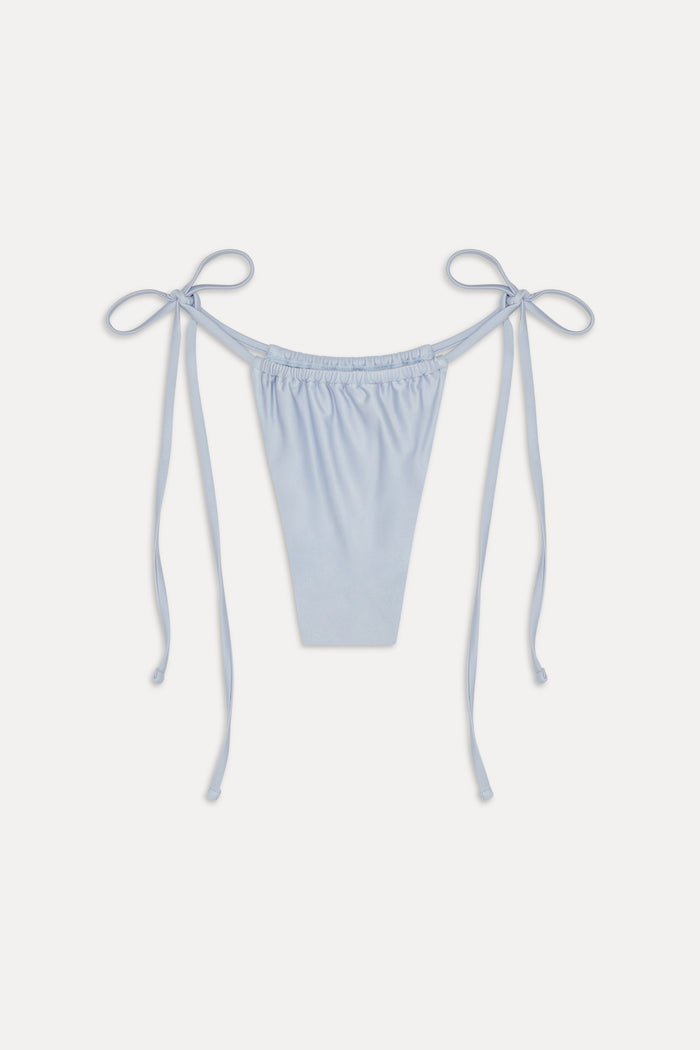 Tia Skimpy Shine Bikini Bottom - Frosting