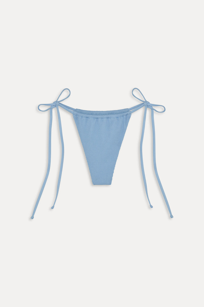 Tia Skimpy String Bikini Bottom - Lullaby Sky