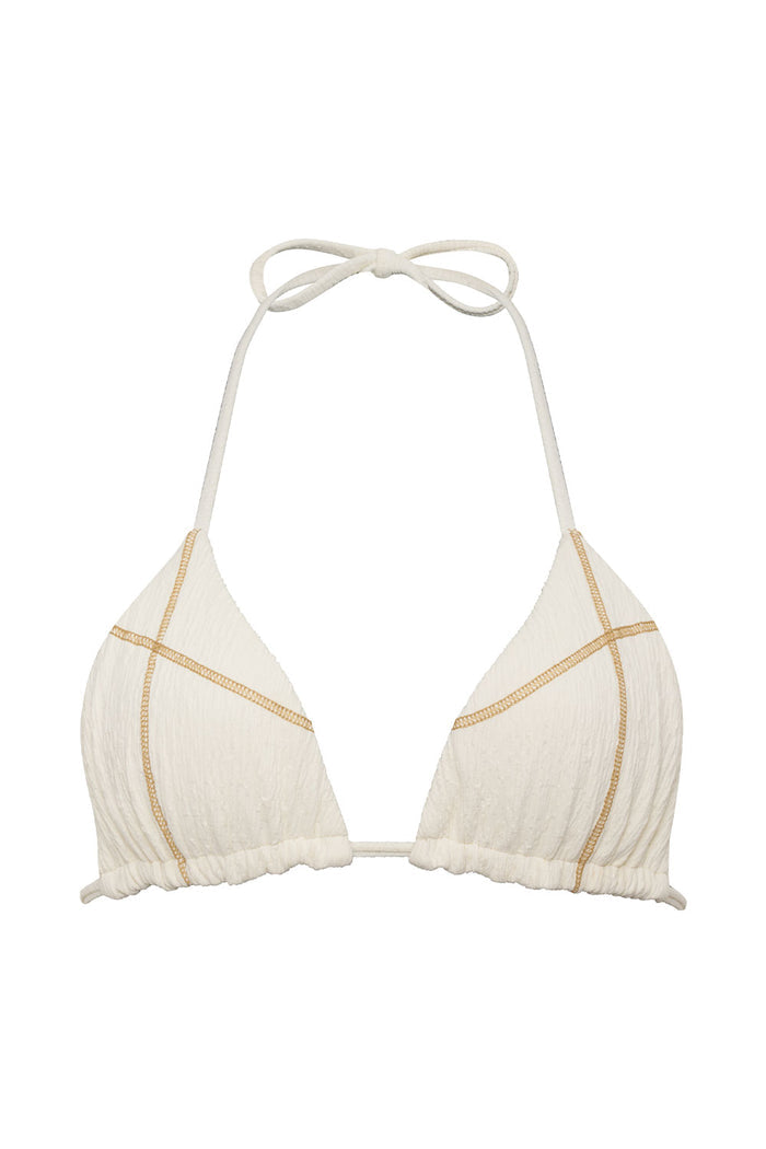 Tia Triangle Bikini Top Sandstorm