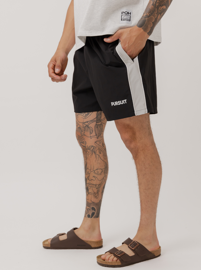 Track Stripe Short