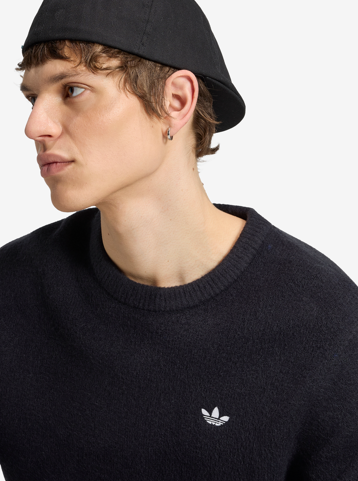 Trefoil Essentials Fully Knitted Sweater