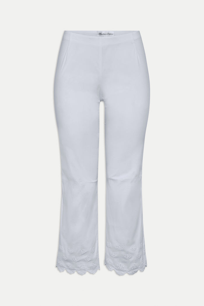 Twilight Capri Pants White