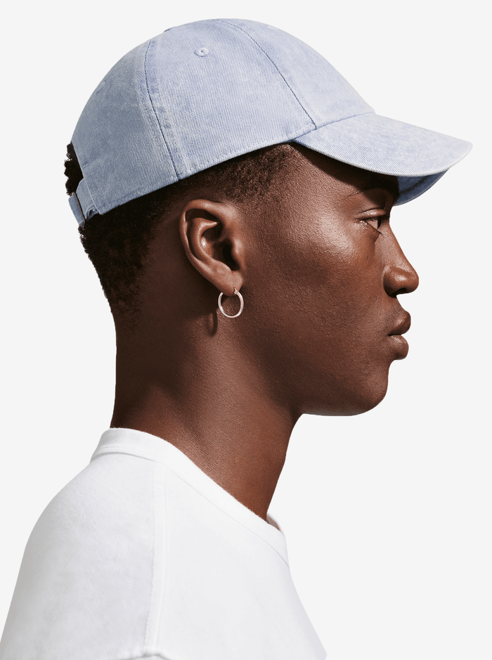 Unstructured Denim Cap
