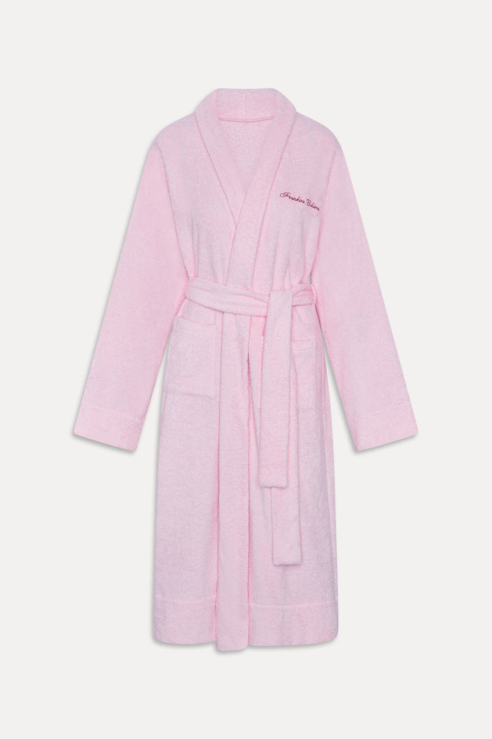 Valentine Terry Robe - Bouquet Pink