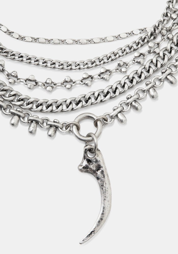 Valuma Layered Claw Choker