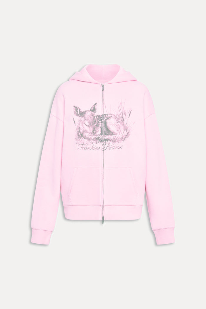 Ventura Terry Zip Up Hoodie - Blushing