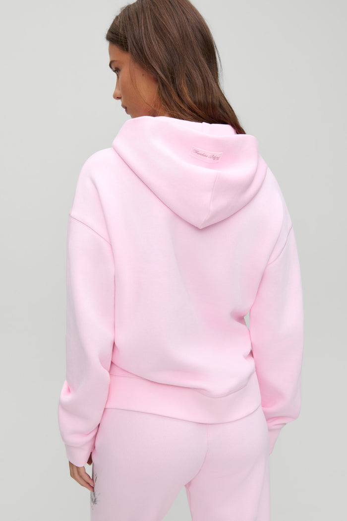 Ventura Terry Zip Up Hoodie - Blushing