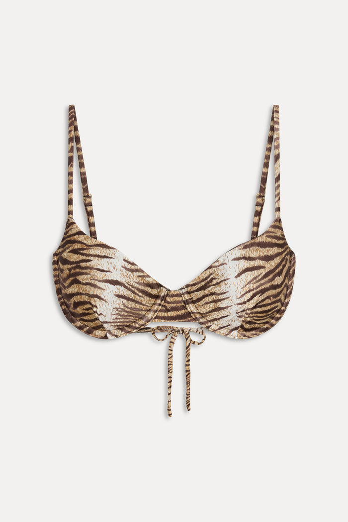 x Devon Lee Carlson Ireland Underwire Bikini Top - Rawr