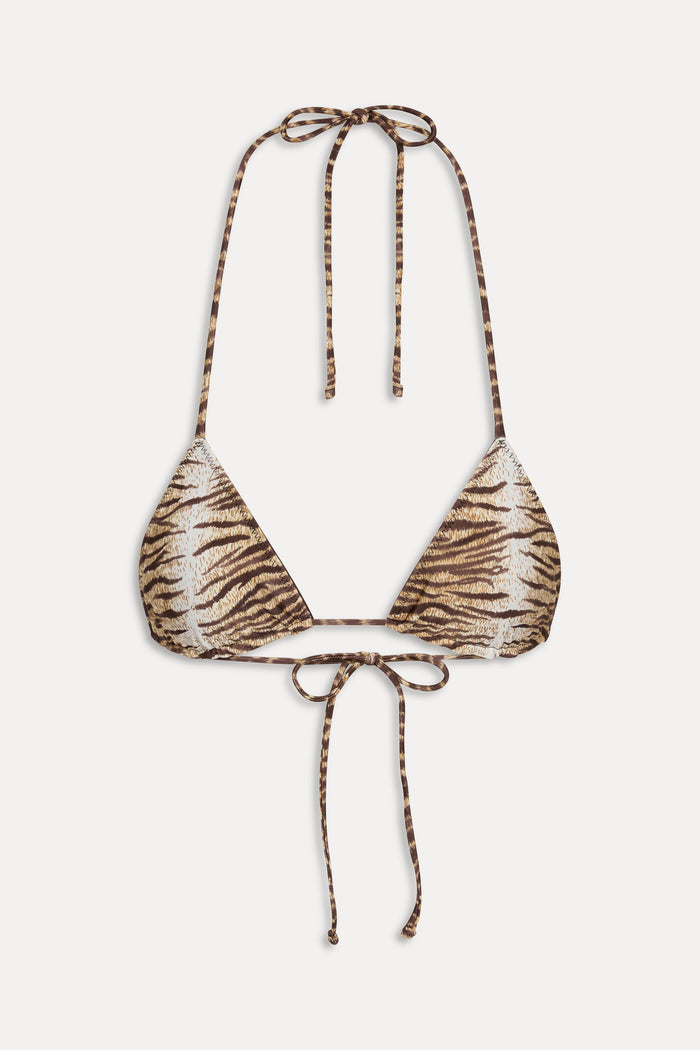 x Devon Lee Carlson Nick Triangle Bikini Top - Rawr