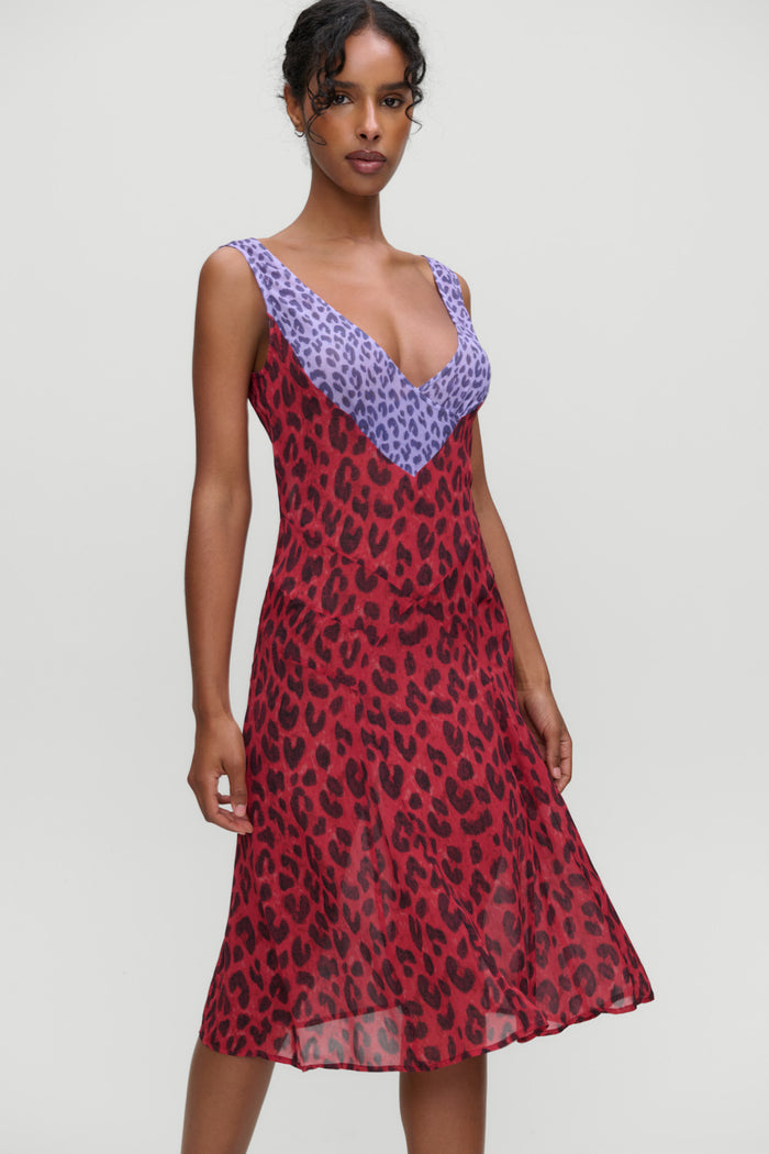 x Devon Lee Carlson Stevie Midi Dress - Shopaholic
