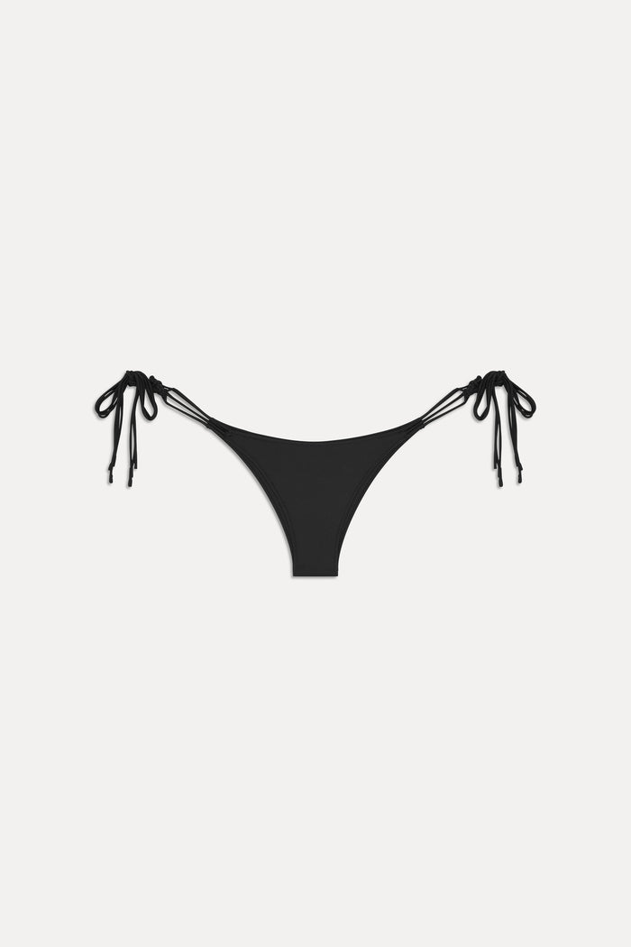 x JENNIE Camille Cheeky Bikini Bottom - Black