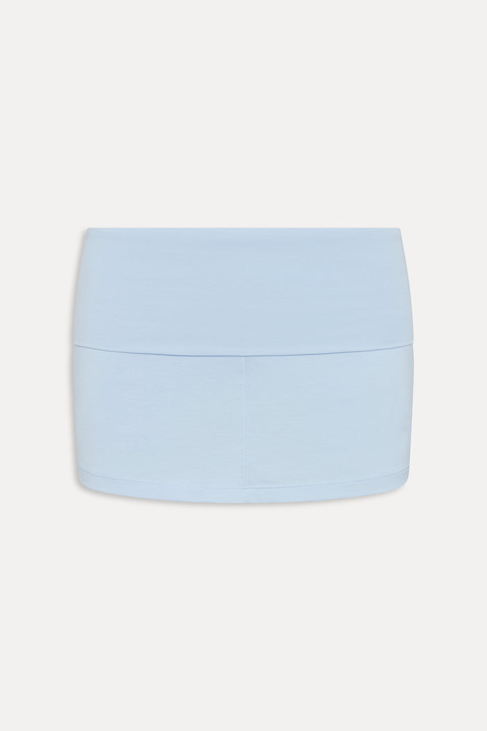 x JENNIE Chantal Foldover Mini Skort - Powder Blue