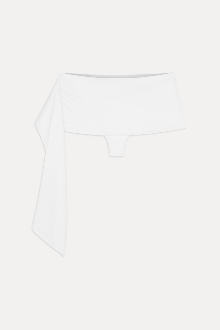x JENNIE Nari Swim Skirt - Optic White