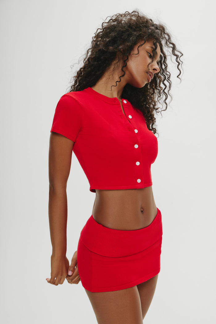 x Khy Briar Cloud Knit Skirt - Heartstrings