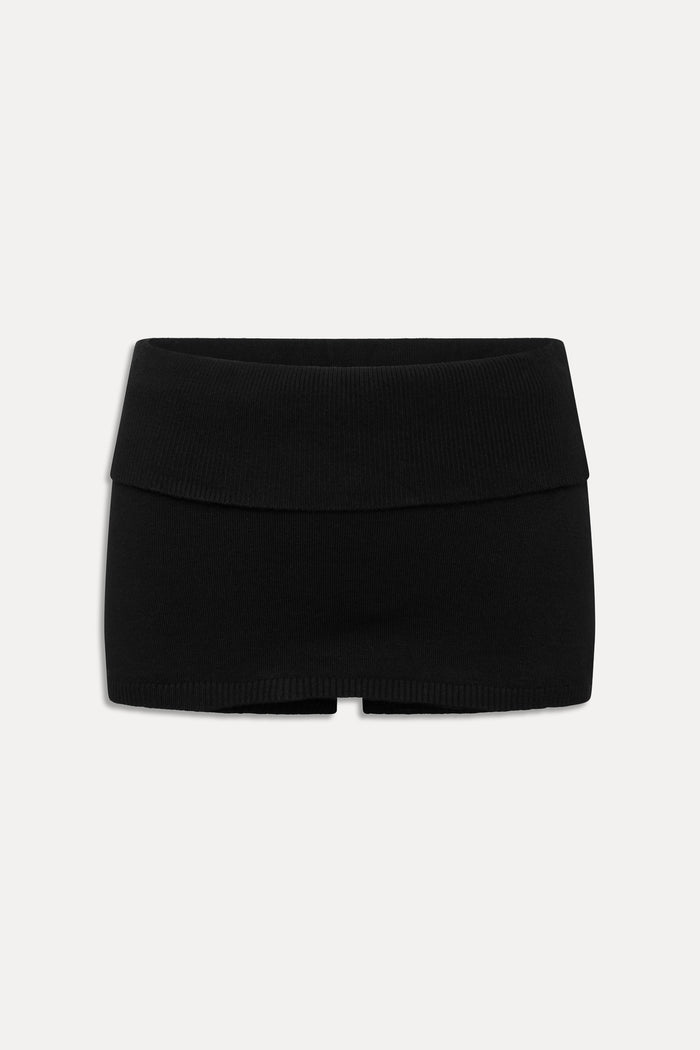 x Khy Briar Cloud Knit Skirt - Midnight Serenade