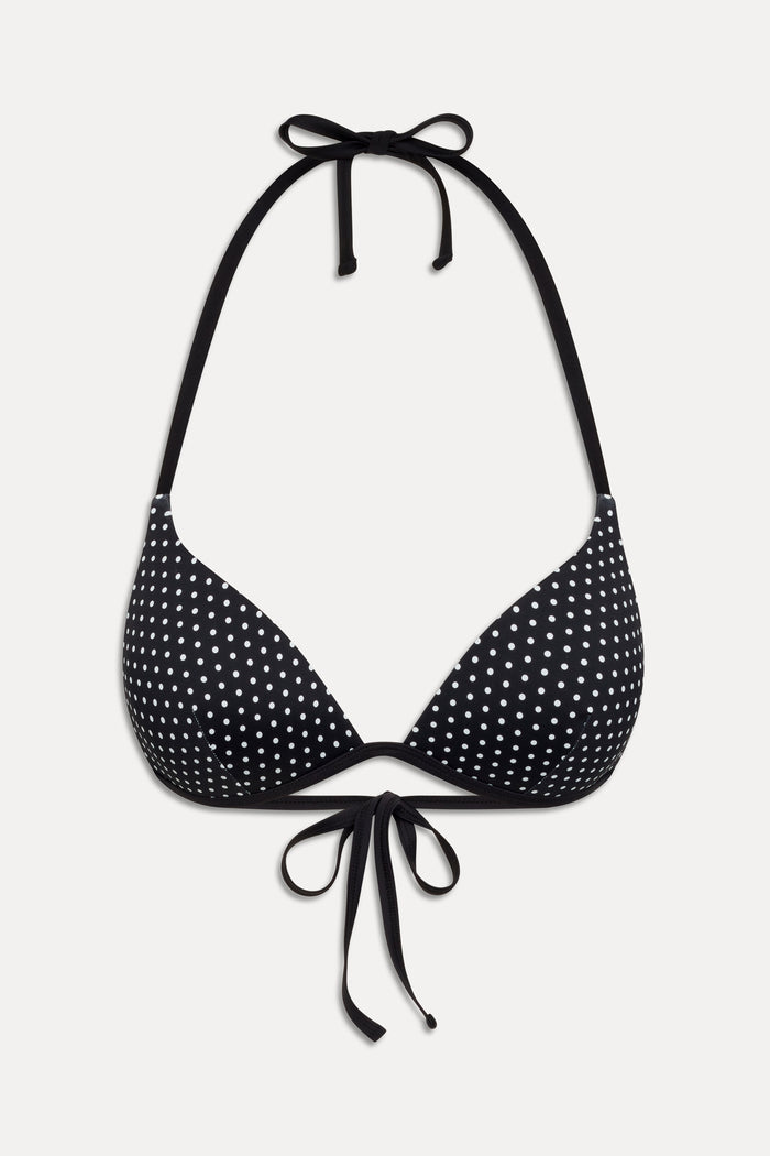 x Khy Camila Push Up Bikini Top - Moonlit Dot
