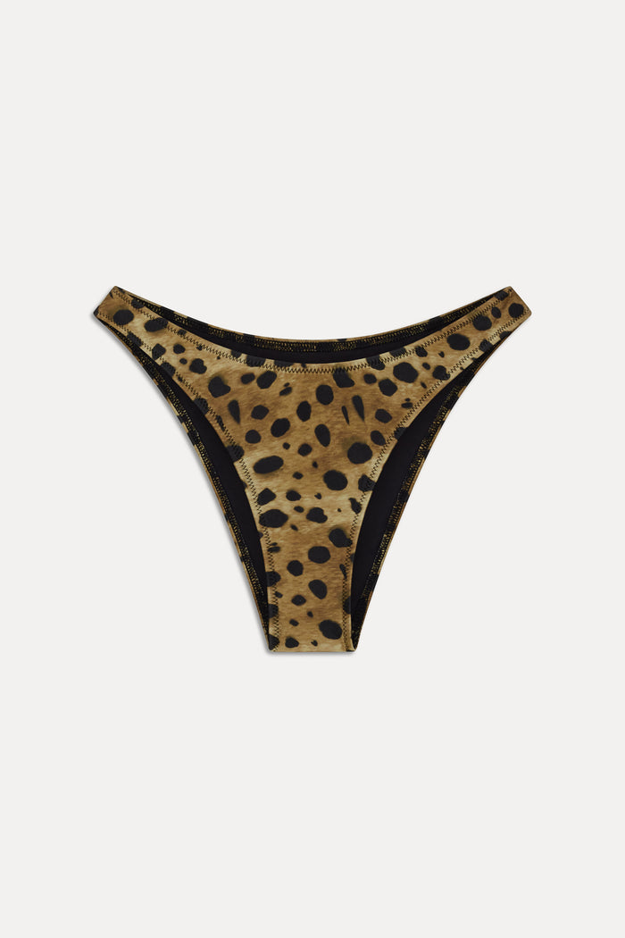 x Khy Dove Bikini Bottom - Lacey Leopard