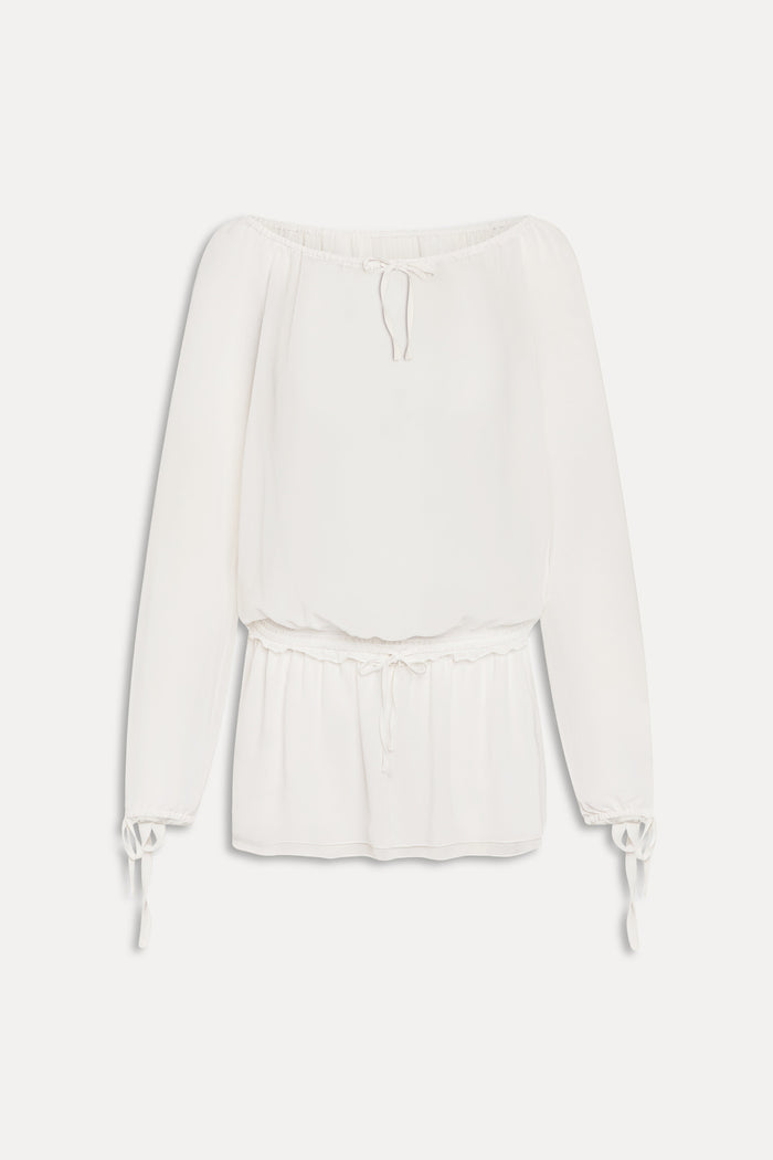 x Paige Lorenze Forever Yours Chiffon Mini Dress - Sunday Ceremony