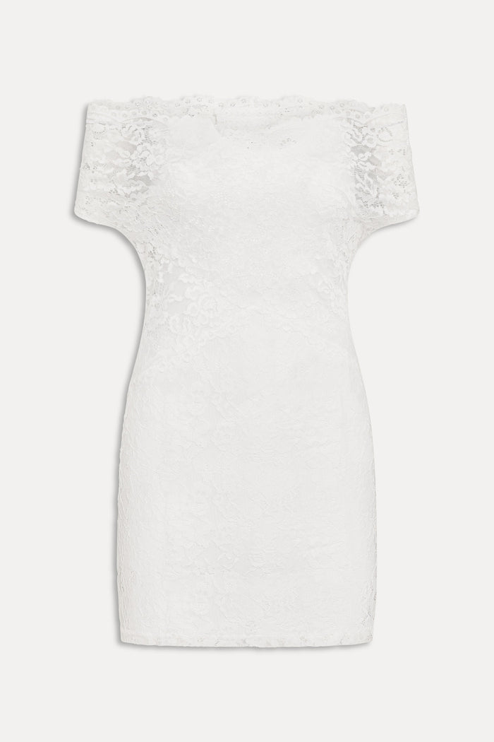 x Paige Lorenze True Love Lace Mini Dress - Sunday Ceremony