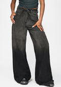 Zena Ombre Relaxed Wide Leg Jean