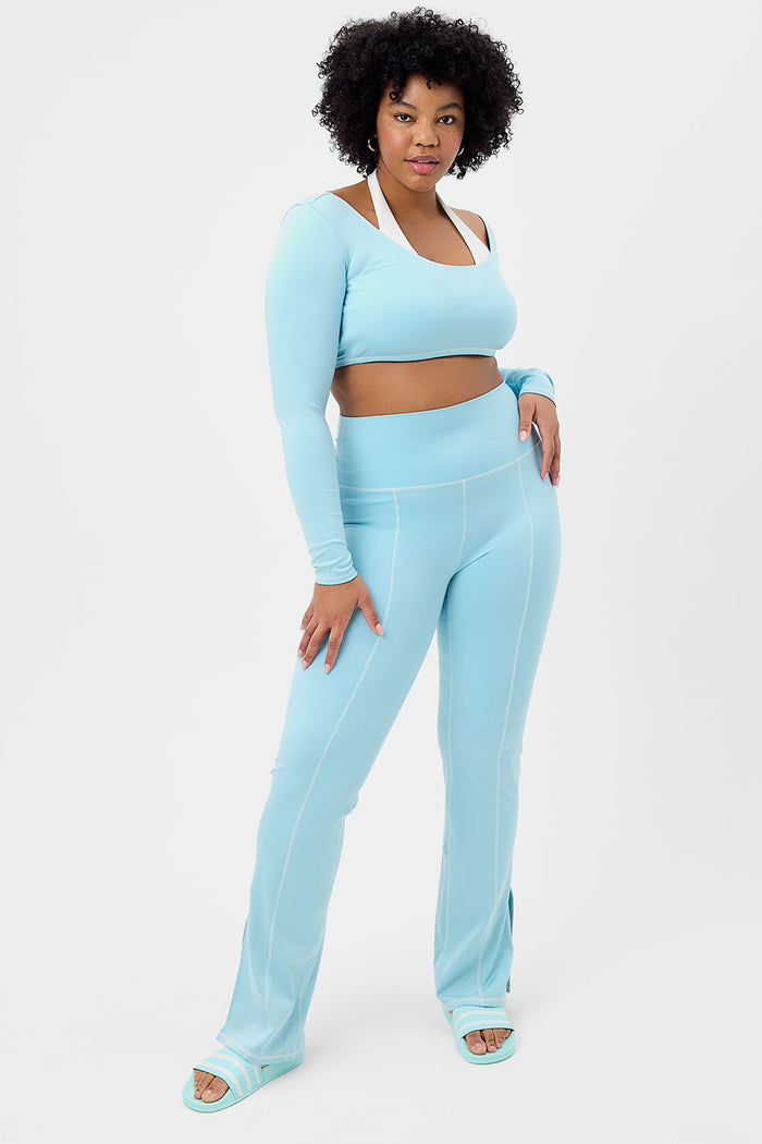 Zippy Flare Legging Baby Blue