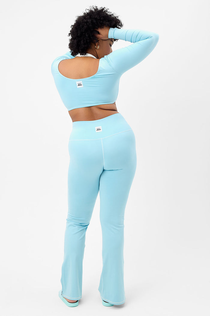 Zippy Flare Legging Baby Blue